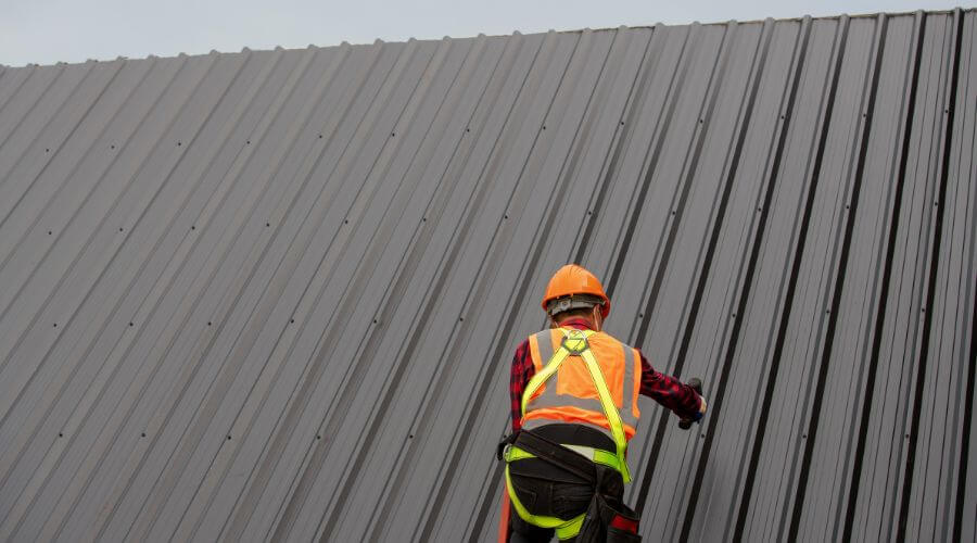 Professional metal roof installation services in New Columbia, PA